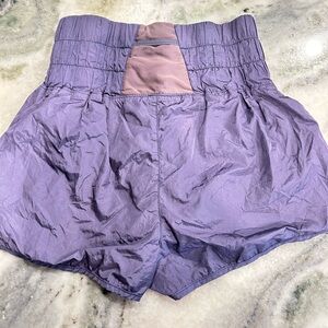 Free People “The Way Home” shorts - size M - purpley / indigo color